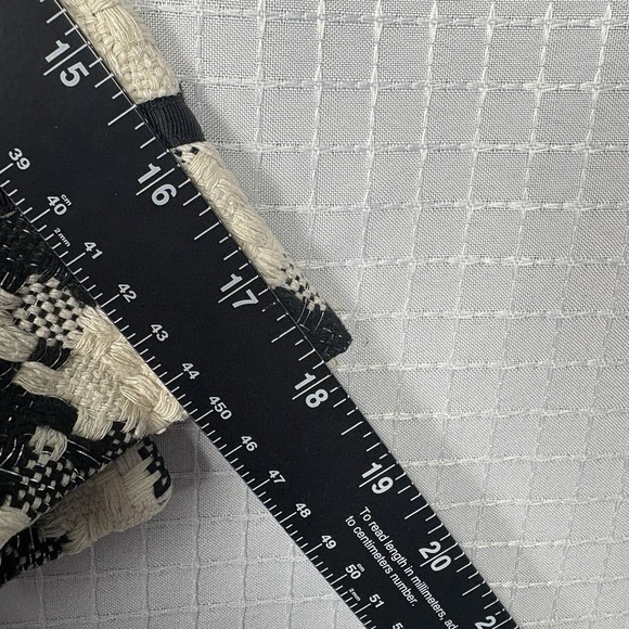 Talbots Vintage Silk Blend Tweed Blazer Jacket Women 10 Houndstooth Old Money - Picture 6 of 10